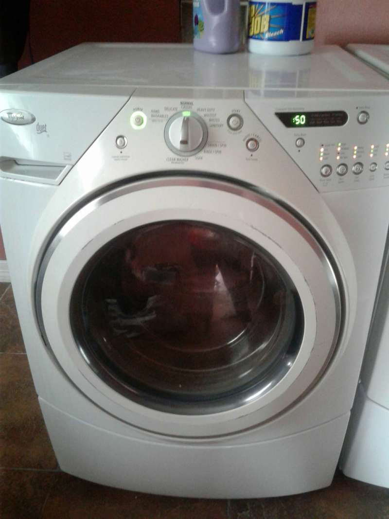 Whirlpool front loader washer manual